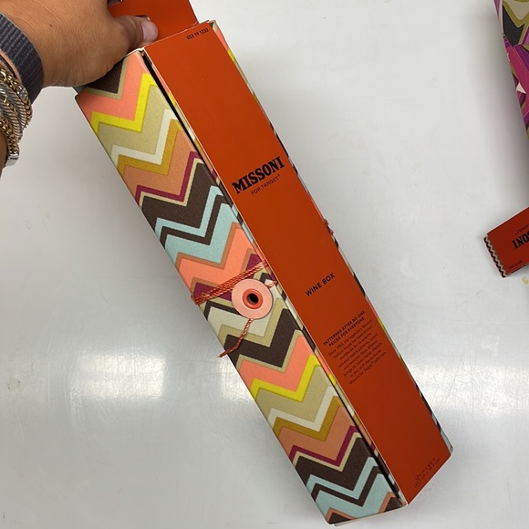 Set of 3 Missoni for Target Wine Boxes From Original Collaboration - Picture 4 of 6